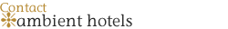 Contact - Ambient Hotels Contact - Ambient Hotels